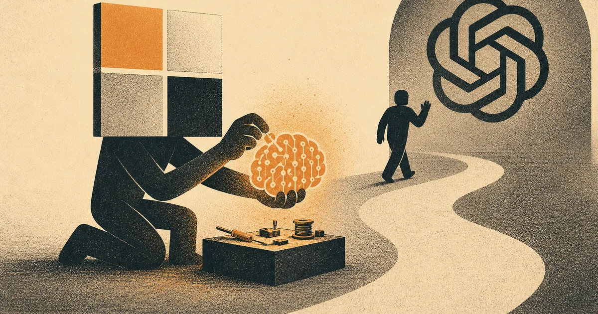 Microsoft built its own AI to cut its OpenAI bill